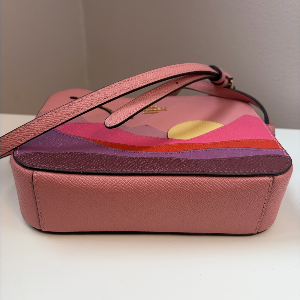 Coach Pink and Purple Crossbody Bag - Picture 7 of 14